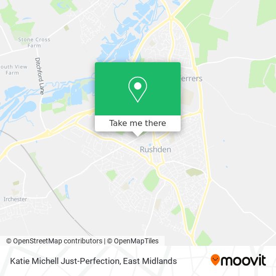 Katie Michell Just-Perfection map