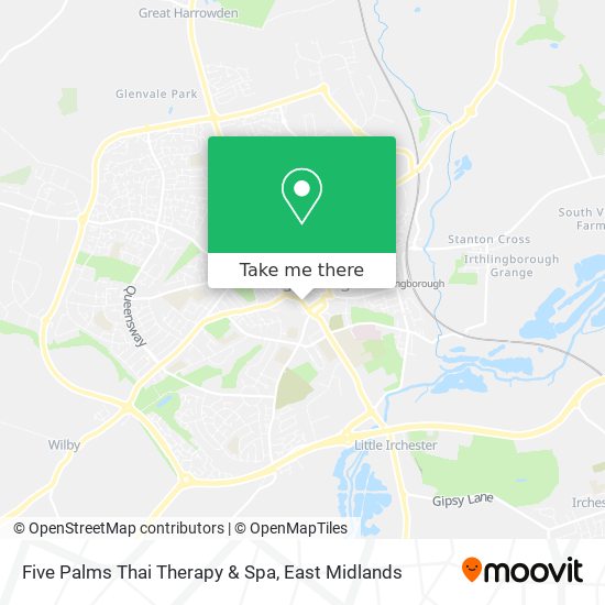 Five Palms Thai Therapy & Spa map