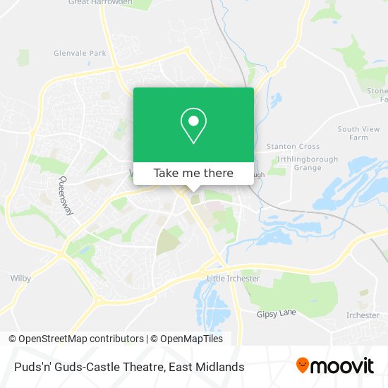 Puds'n' Guds-Castle Theatre map