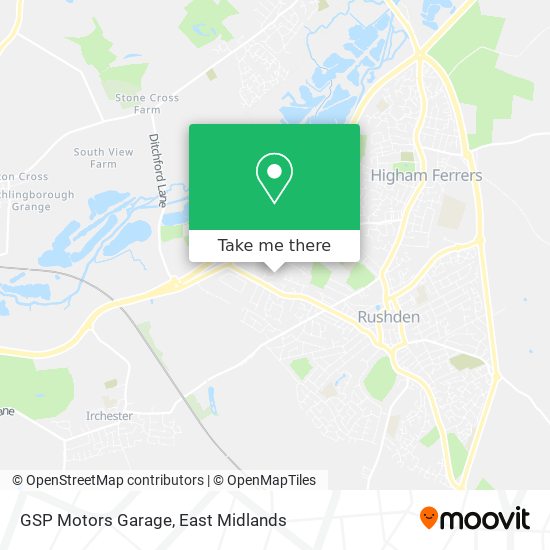GSP Motors Garage map