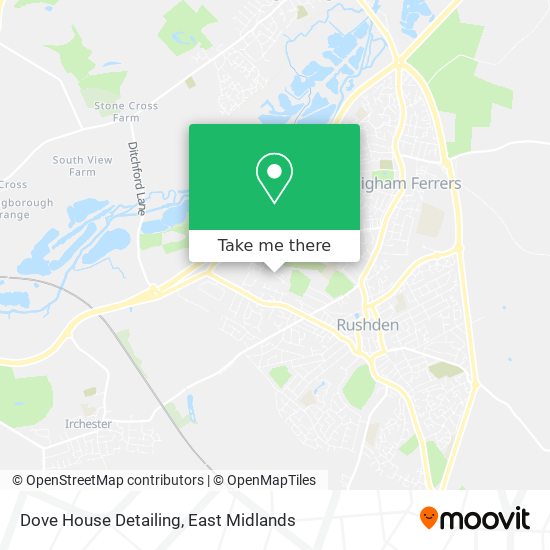 Dove House Detailing map