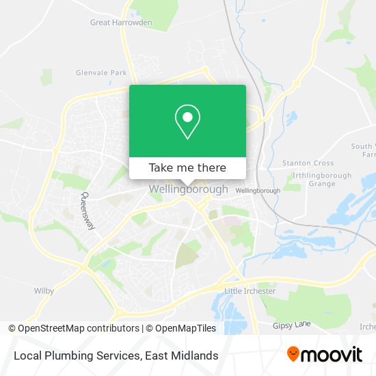 Local Plumbing Services map