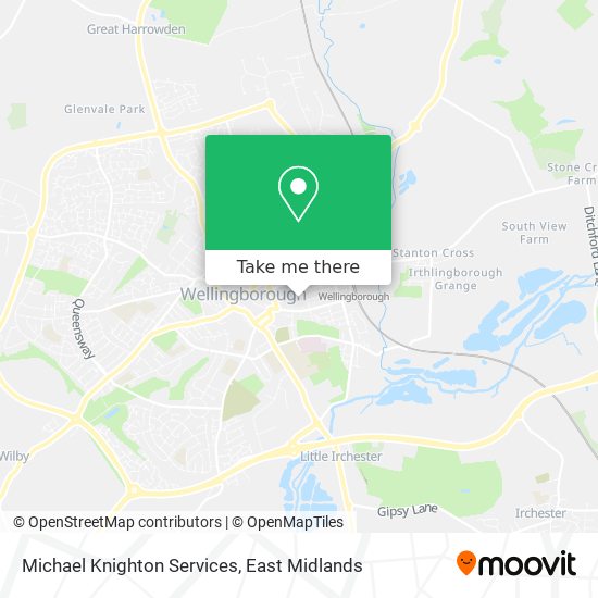 Michael Knighton Services map