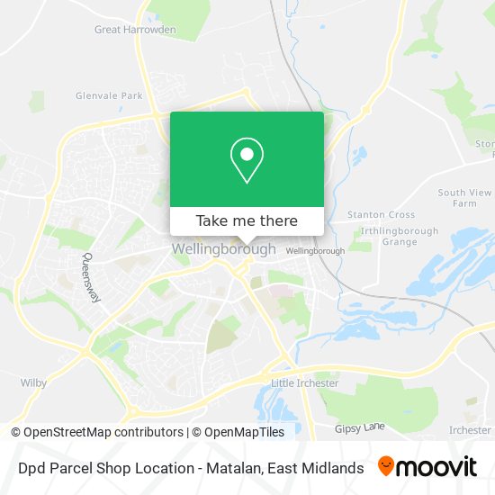 Dpd Parcel Shop Location - Matalan map