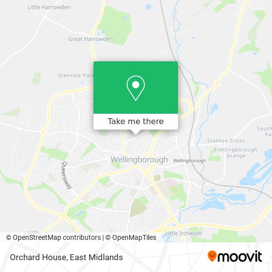 Orchard House map