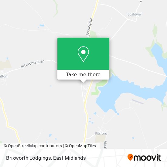 Brixworth Lodgings map