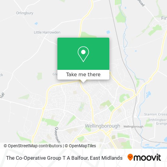 The Co-Operative Group T A Balfour map