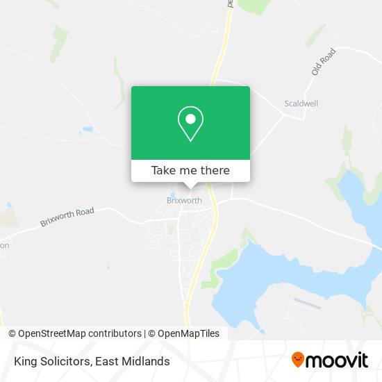 King Solicitors map