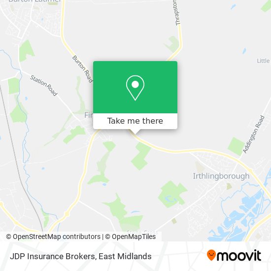 JDP Insurance Brokers map