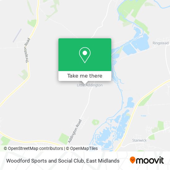 Woodford Sports and Social Club map