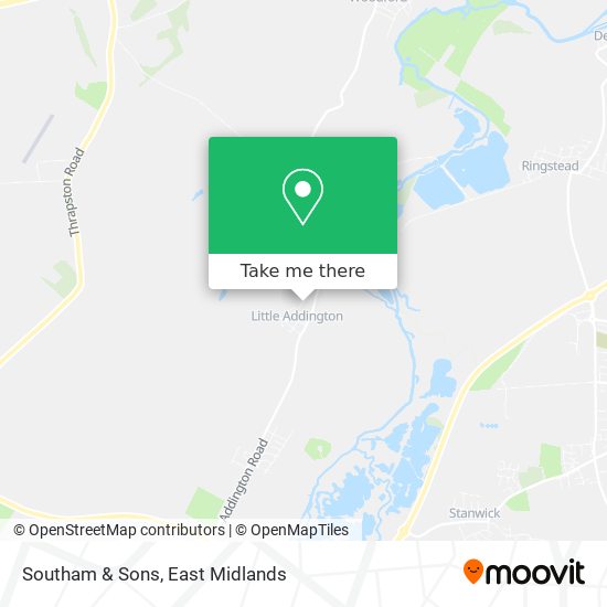 Southam & Sons map