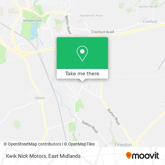 Kwik Nick Motors map