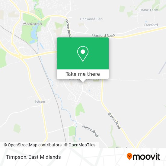 Timpson map