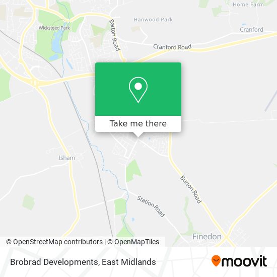 Brobrad Developments map