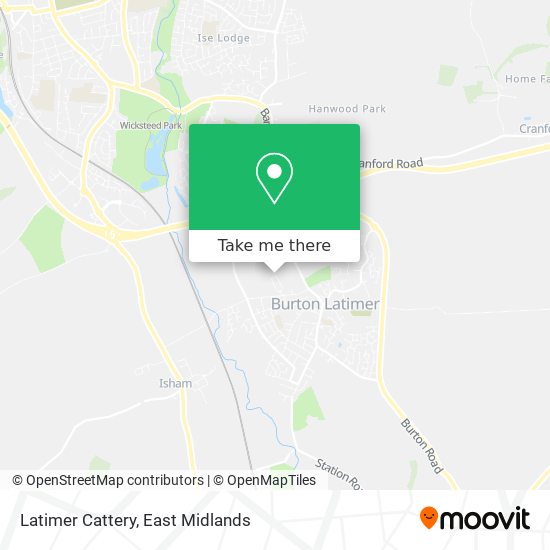 Latimer Cattery map