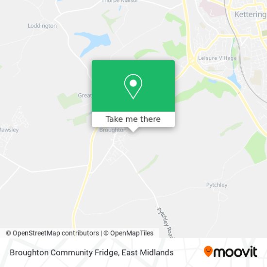 Broughton Community Fridge map