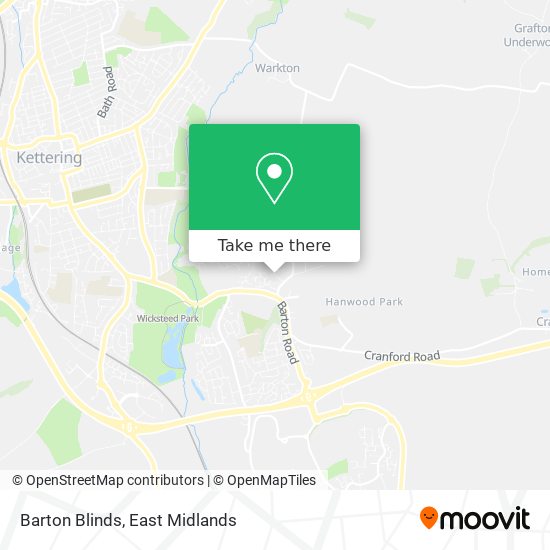 Barton Blinds map