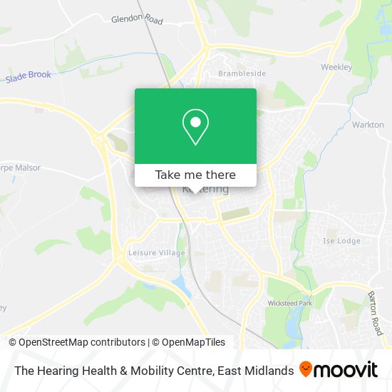 The Hearing Health & Mobility Centre map