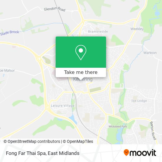 Fong Far Thai Spa map