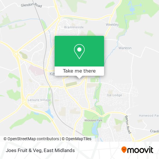 Joes Fruit & Veg map