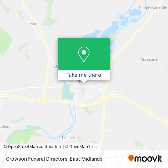 Crowson Funeral Directors map