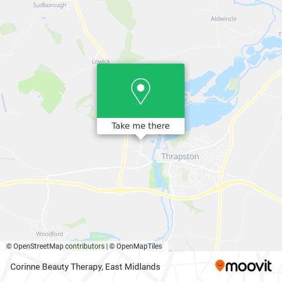 Corinne Beauty Therapy map