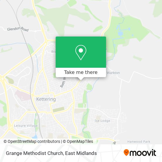 Grange Methodist Church map