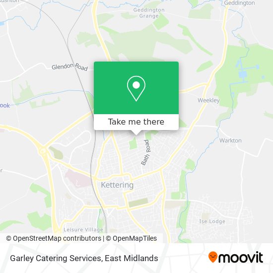 Garley Catering Services map