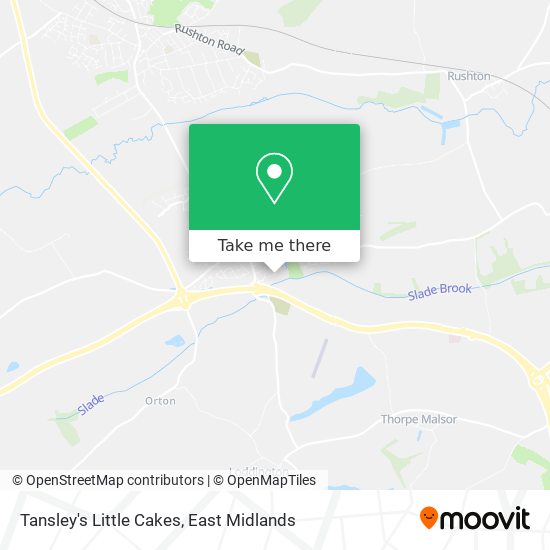 Tansley's Little Cakes map