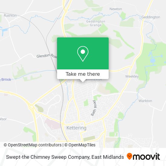 Swept-the Chimney Sweep Company map