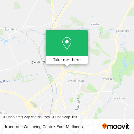 Ironstone Wellbeing Centre map