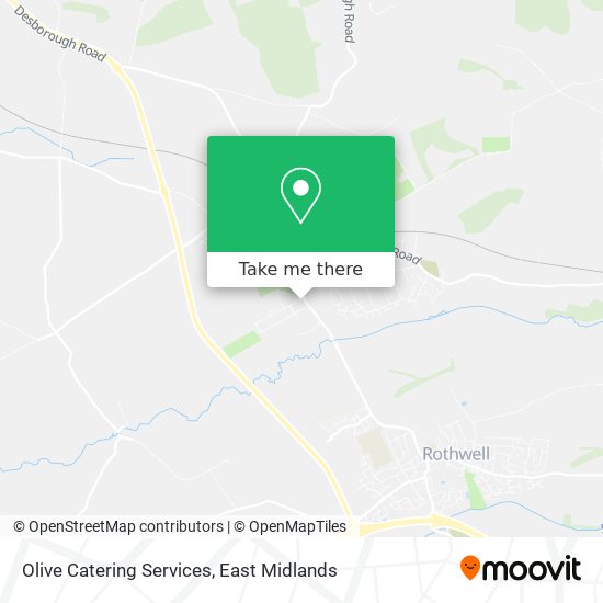 Olive Catering Services map