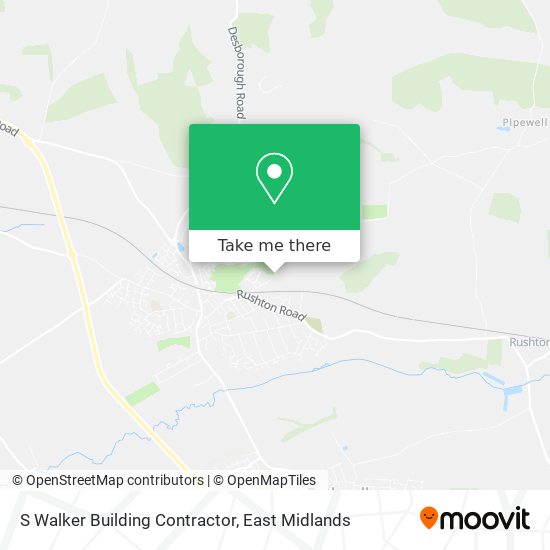 S Walker Building Contractor map