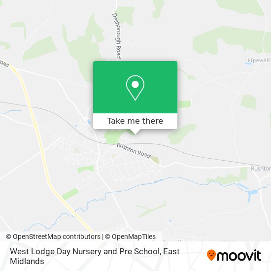 West Lodge Day Nursery and Pre School map