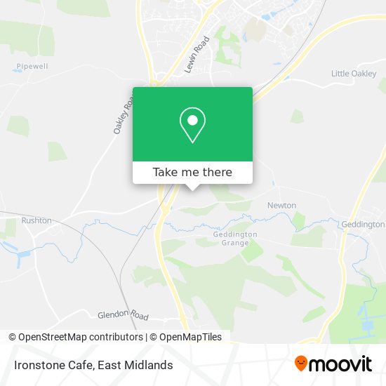 Ironstone Cafe map