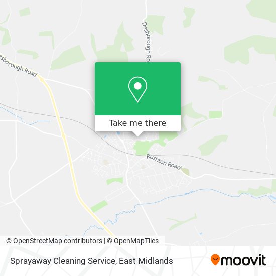 Sprayaway Cleaning Service map