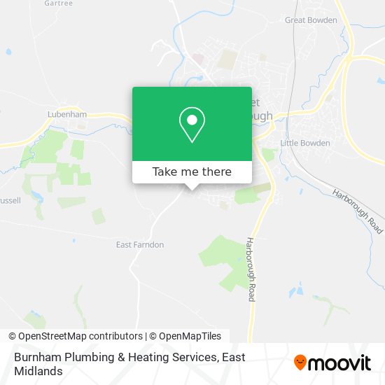 Burnham Plumbing & Heating Services map