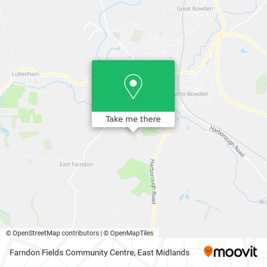 Farndon Fields Community Centre map