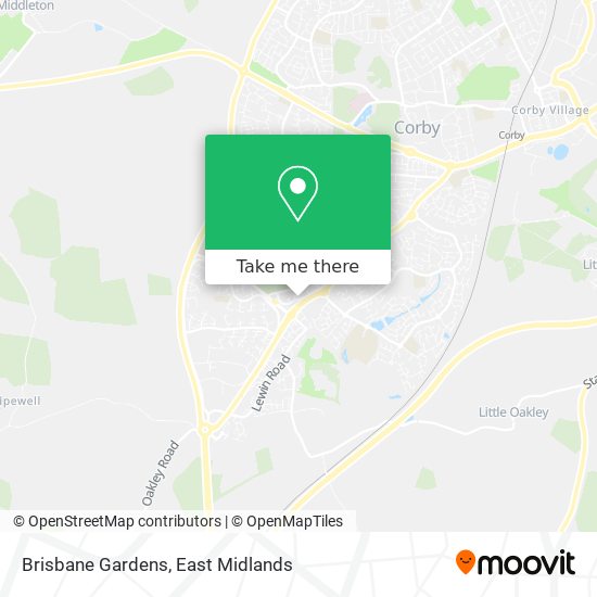 Brisbane Gardens map