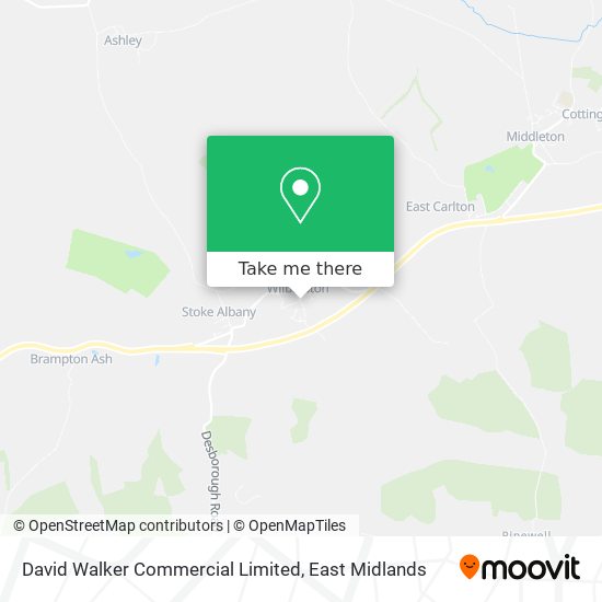 David Walker Commercial Limited map