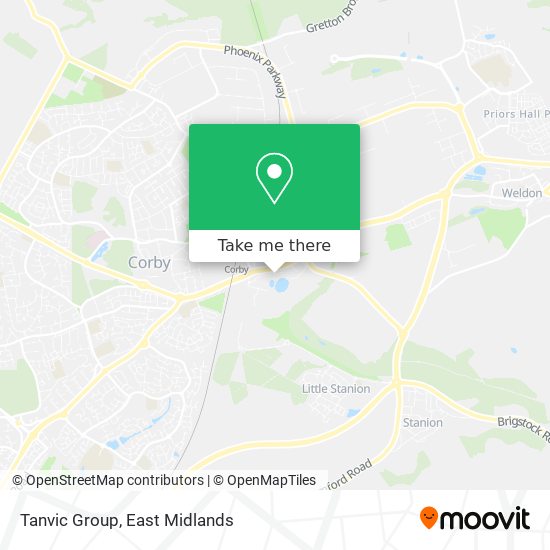 Tanvic Group map