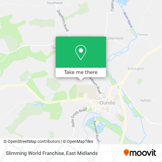 Slimming World Franchise map