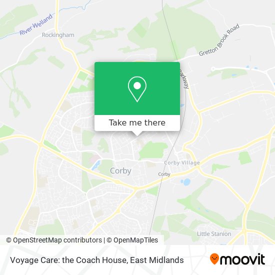 Voyage Care: the Coach House map