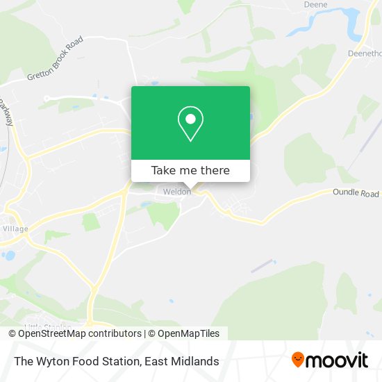 The Wyton Food Station map