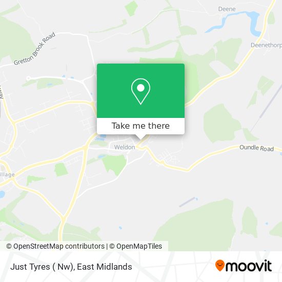 Just Tyres ( Nw) map