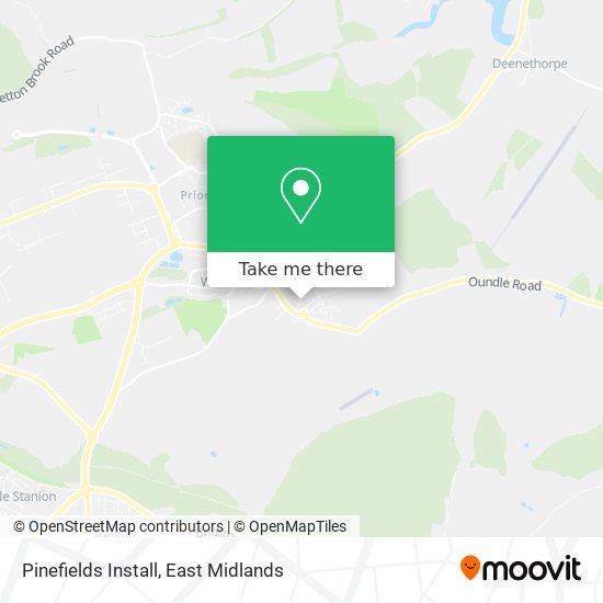 Pinefields Install map