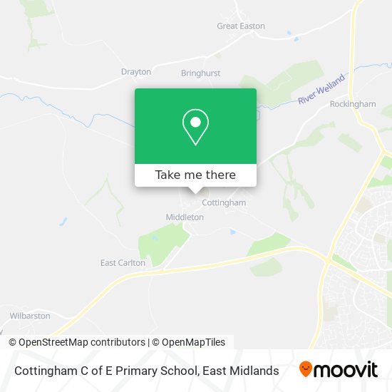 Cottingham C of E Primary School map