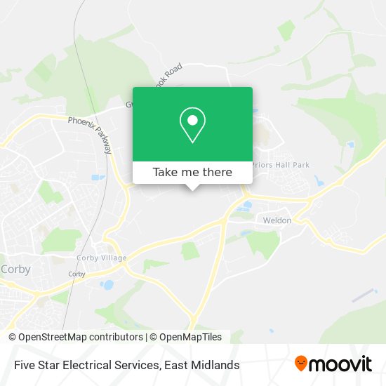 Five Star Electrical Services map