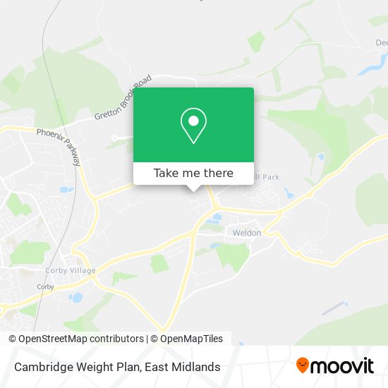 Cambridge Weight Plan map