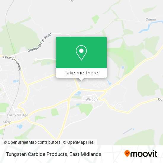 Tungsten Carbide Products map